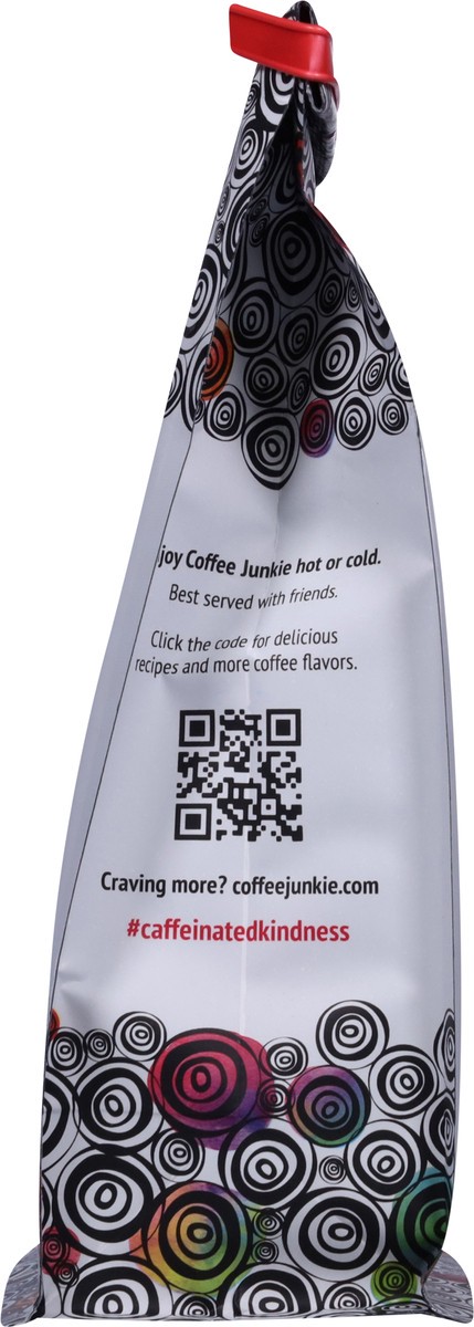 slide 7 of 11, Coffee Junkie Chocolate Bourbon Pecan Pie Ground Coffee- 12 oz, 12 oz