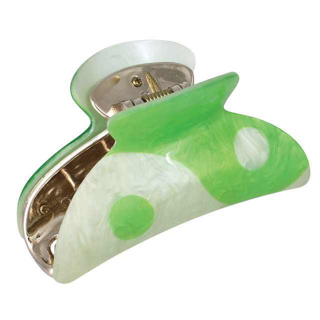 slide 1 of 1, NAIAM Iam Neon Green Hairclip, 1 ct