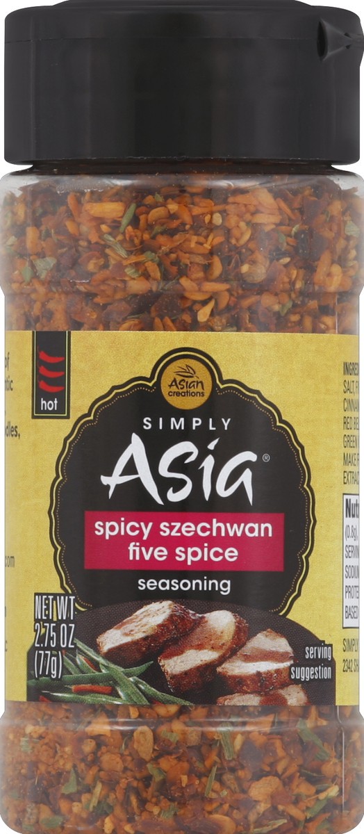 slide 2 of 2, Simply Asia Spicy Szechwan Five Spice Seasoning, 2.75 oz