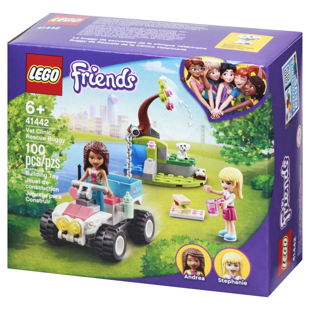 slide 3 of 9, Lego Friends Vet Clinic Rescue Buggy Playset, 1 ct