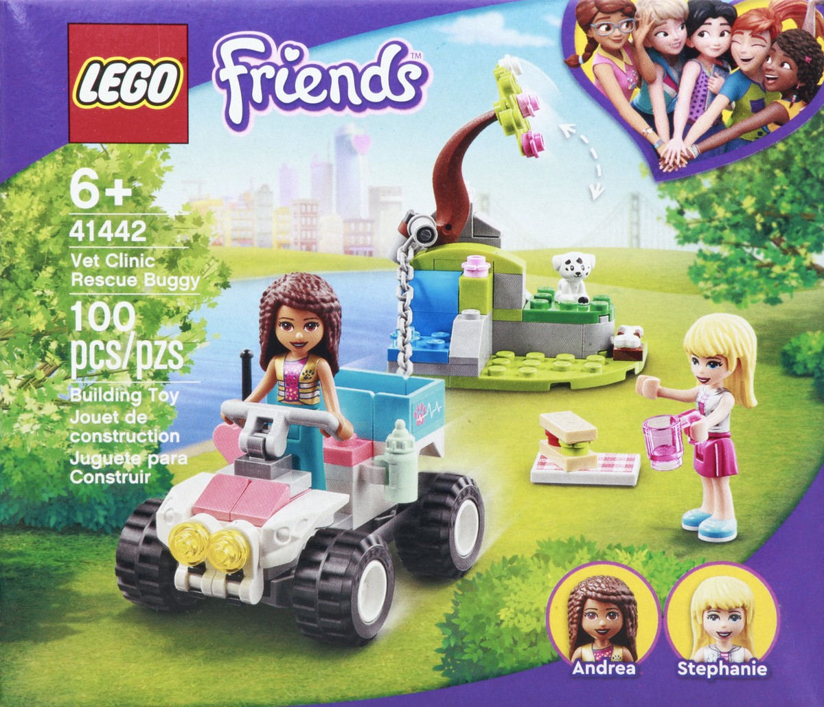 slide 6 of 9, Lego Friends Vet Clinic Rescue Buggy Playset, 1 ct