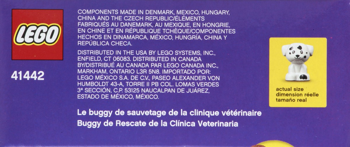 slide 9 of 9, Lego Friends Vet Clinic Rescue Buggy Playset, 1 ct