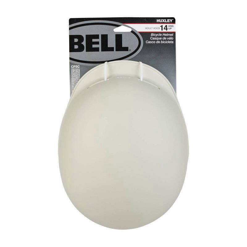 slide 9 of 9, Bell Huxley Adult Bike Helmet - White, 1 ct