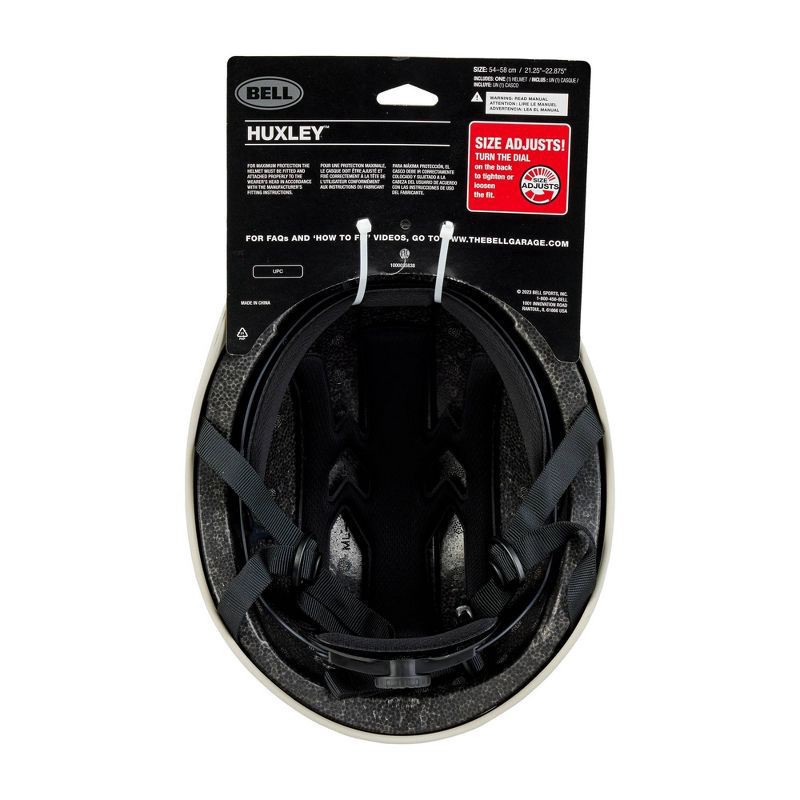 slide 6 of 9, Bell Huxley Adult Bike Helmet - White, 1 ct