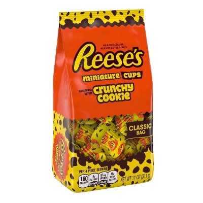 slide 1 of 1, Reese's Crunchy Cookie Cup Stand Up Pouch, 11 oz