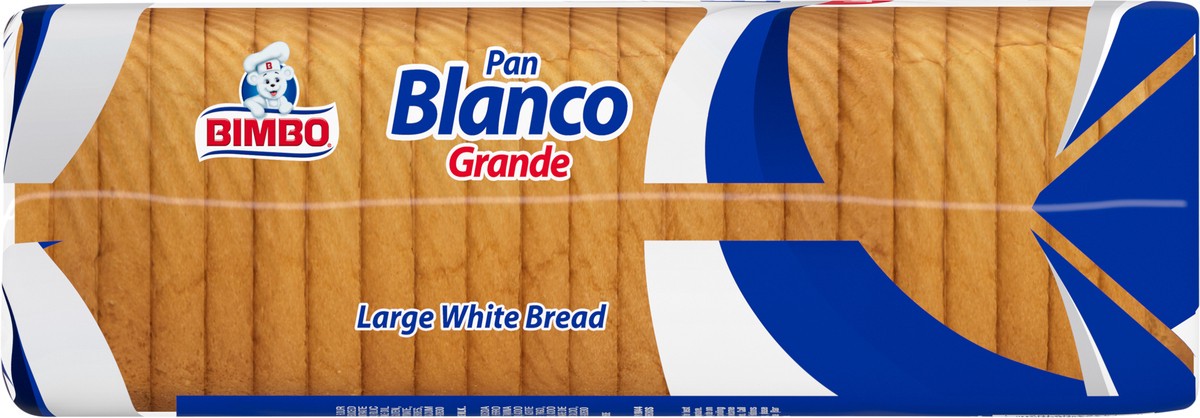 slide 5 of 9, Bimbo Large White Bread, 24 oz