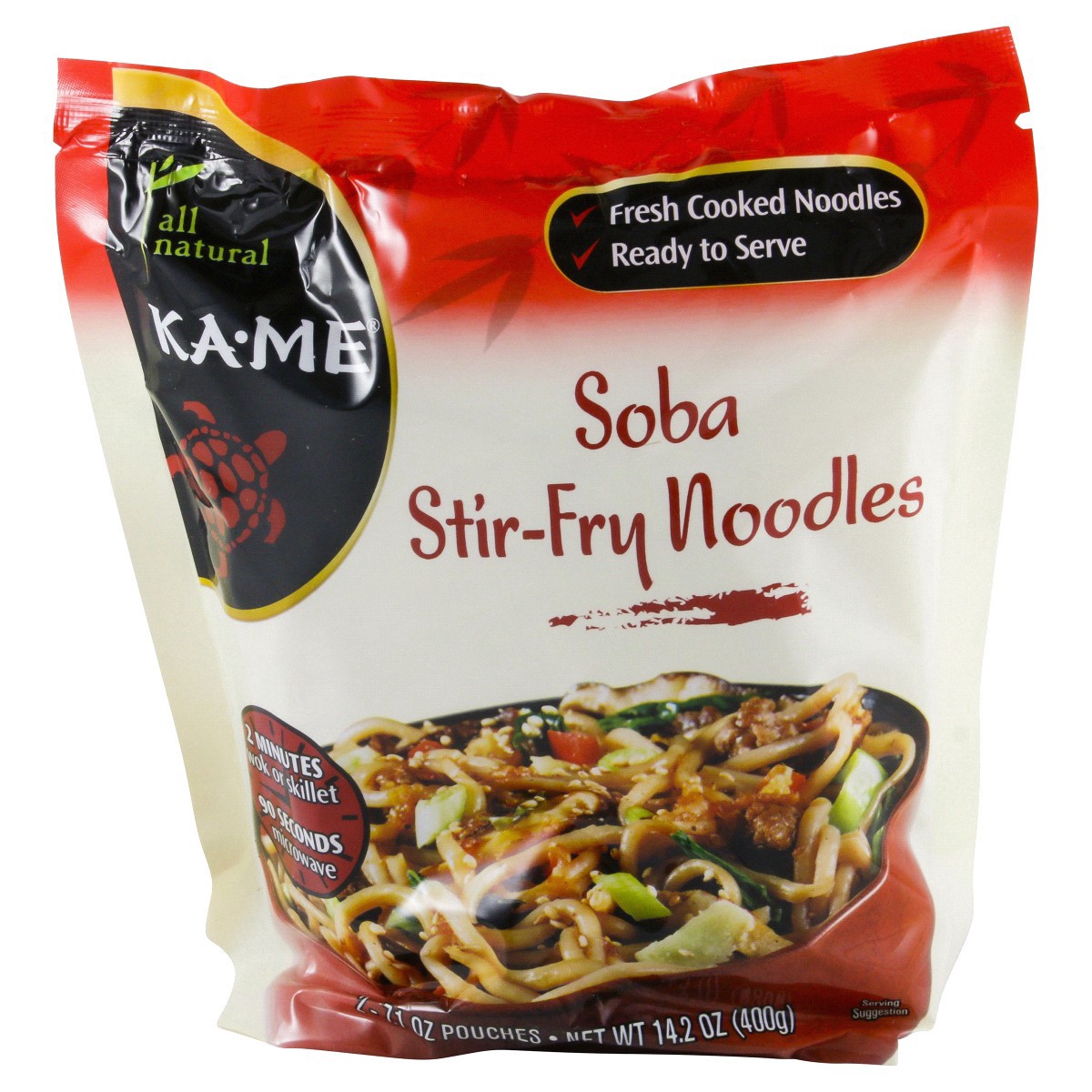 slide 1 of 5, KA-ME Soba Express Stir Fry Noodles, 14.2 oz