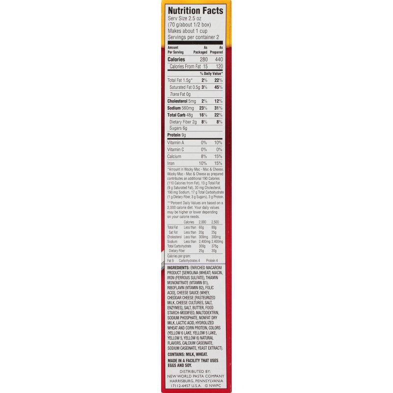 slide 1 of 3, Wacky Mac Mac & Cheese 5.5 oz, 5.5 oz