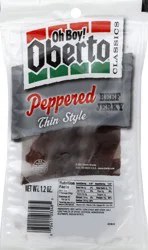 Oberto Pepper Jerky