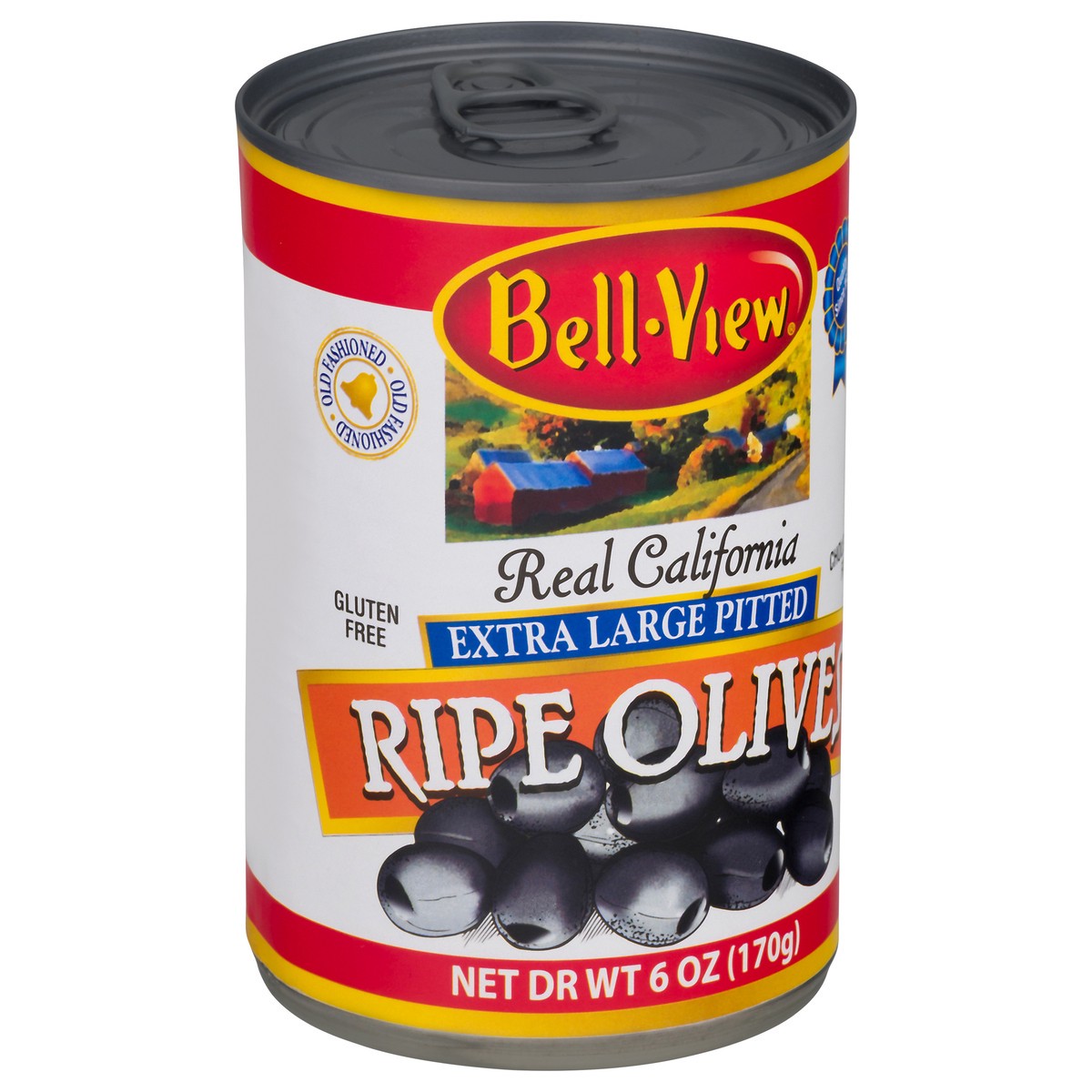 slide 3 of 9, Bell-View Extra Large Pitted Real California Ripe Olives 6 oz, 6 oz