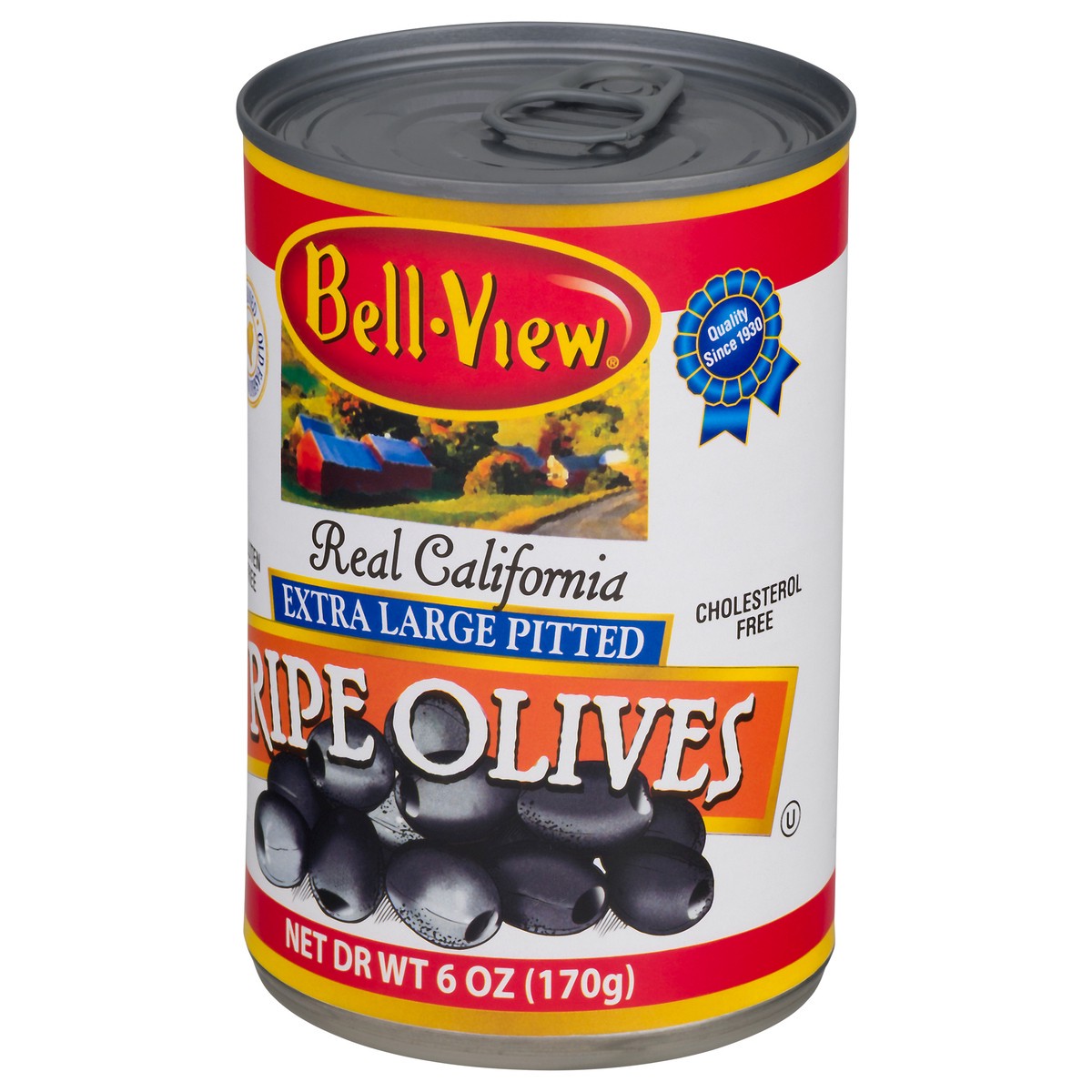 slide 4 of 9, Bell-View Extra Large Pitted Real California Ripe Olives 6 oz, 6 oz