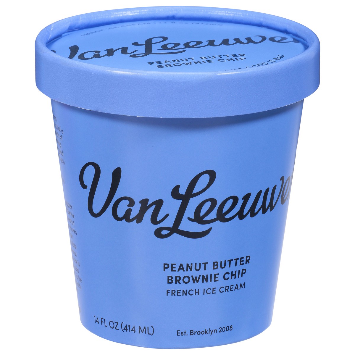 slide 2 of 9, Van Leeuwen Peanut Butter Brown Chip French Ice Cream 14 fl oz, 14 oz