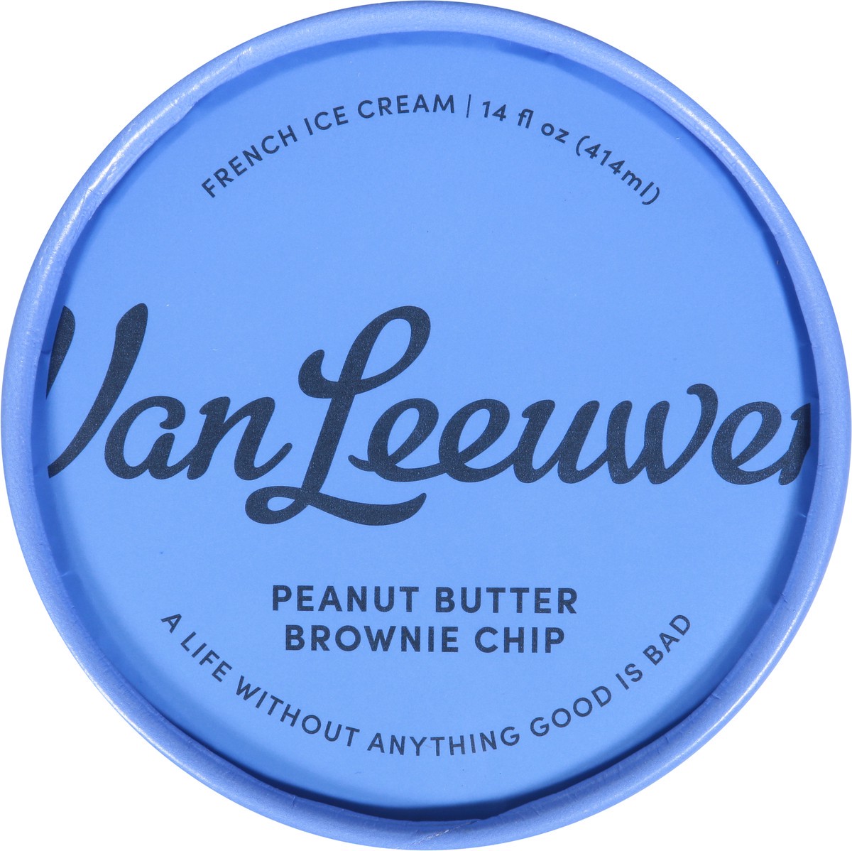 slide 9 of 9, Van Leeuwen Peanut Butter Brown Chip French Ice Cream 14 fl oz, 14 oz