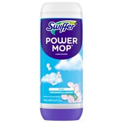 Swiffer Power Mop Refill Solution, Tile, Vinyl, Laminate, Wood, Floor Cleaner, Fresh, 25.3oz