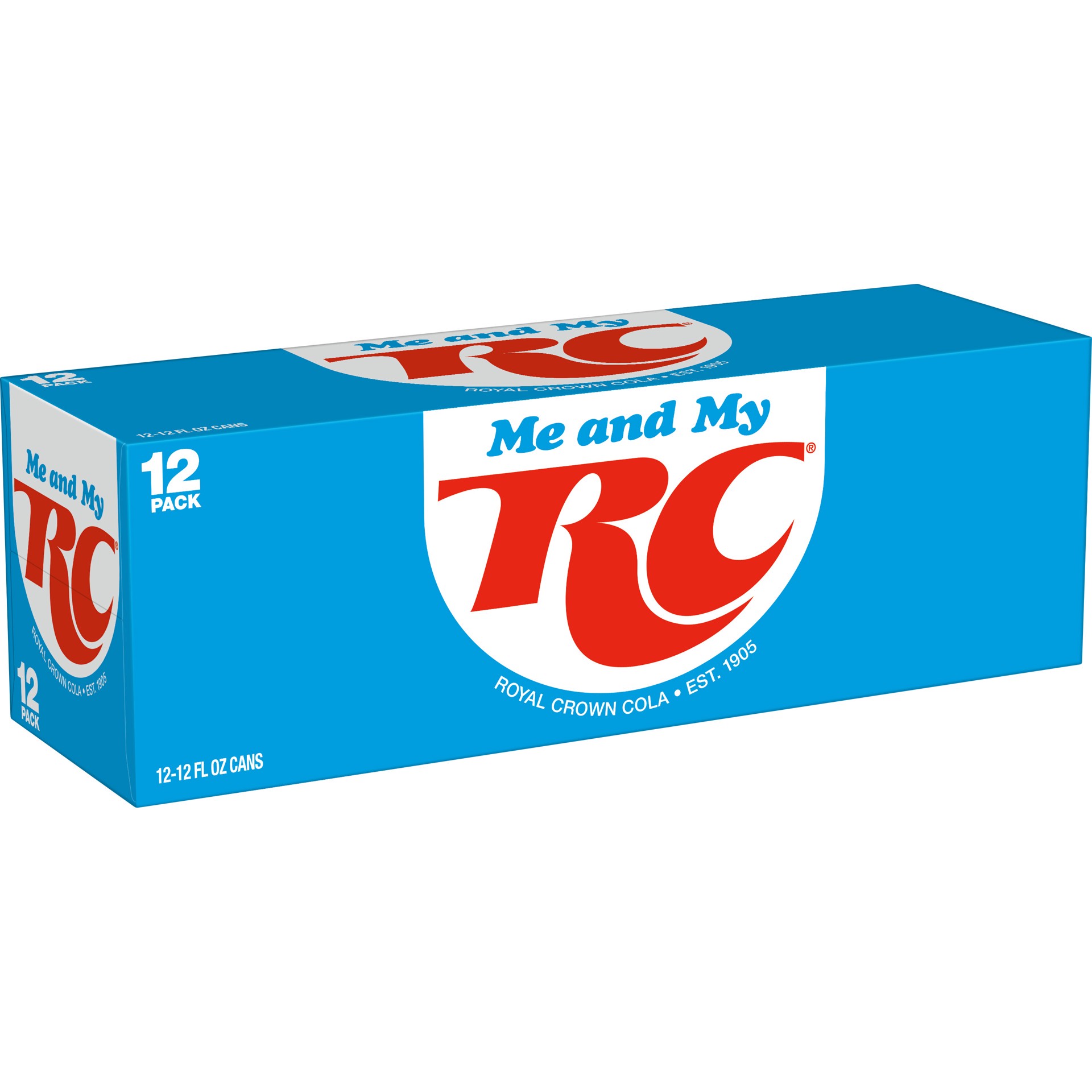 slide 5 of 5, RC Cola Soda, 12 fl oz cans, 12 pack, 12 ct; 12 fl oz