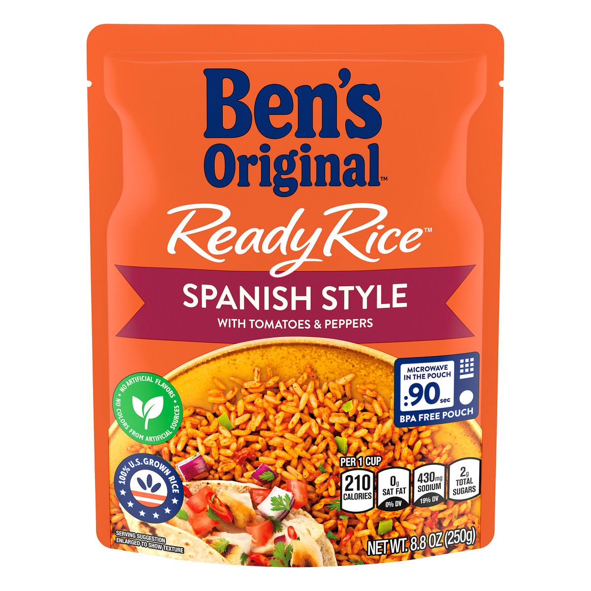 slide 10 of 13, Ben's Original Rice, Spanish Style, 8.8 oz