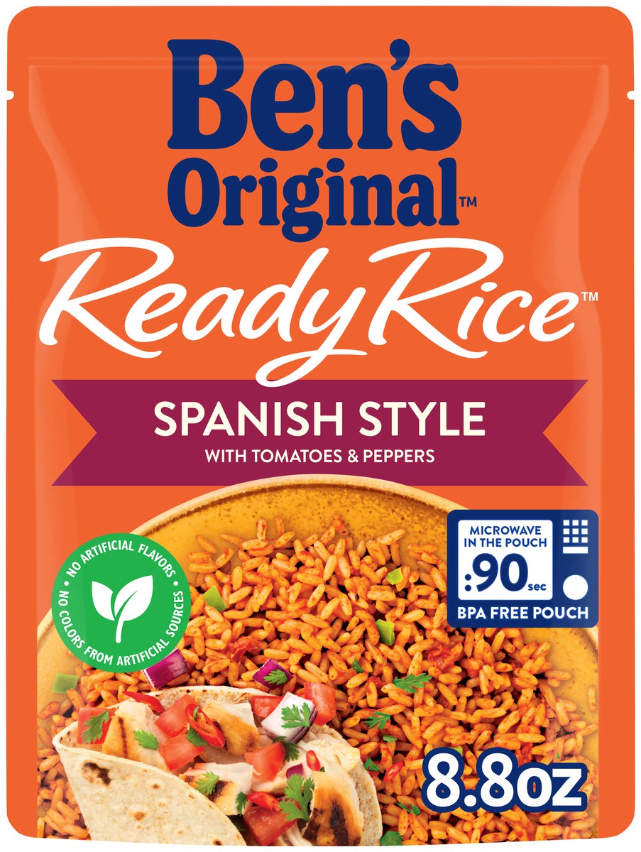 slide 13 of 13, Ben's Original Rice, Spanish Style, 8.8 oz