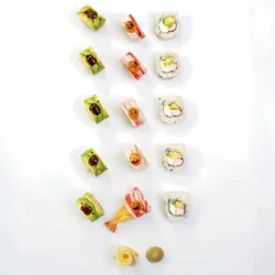 Private Selection Lent Sushi Combo by Inku Sushi Co, 15 pc