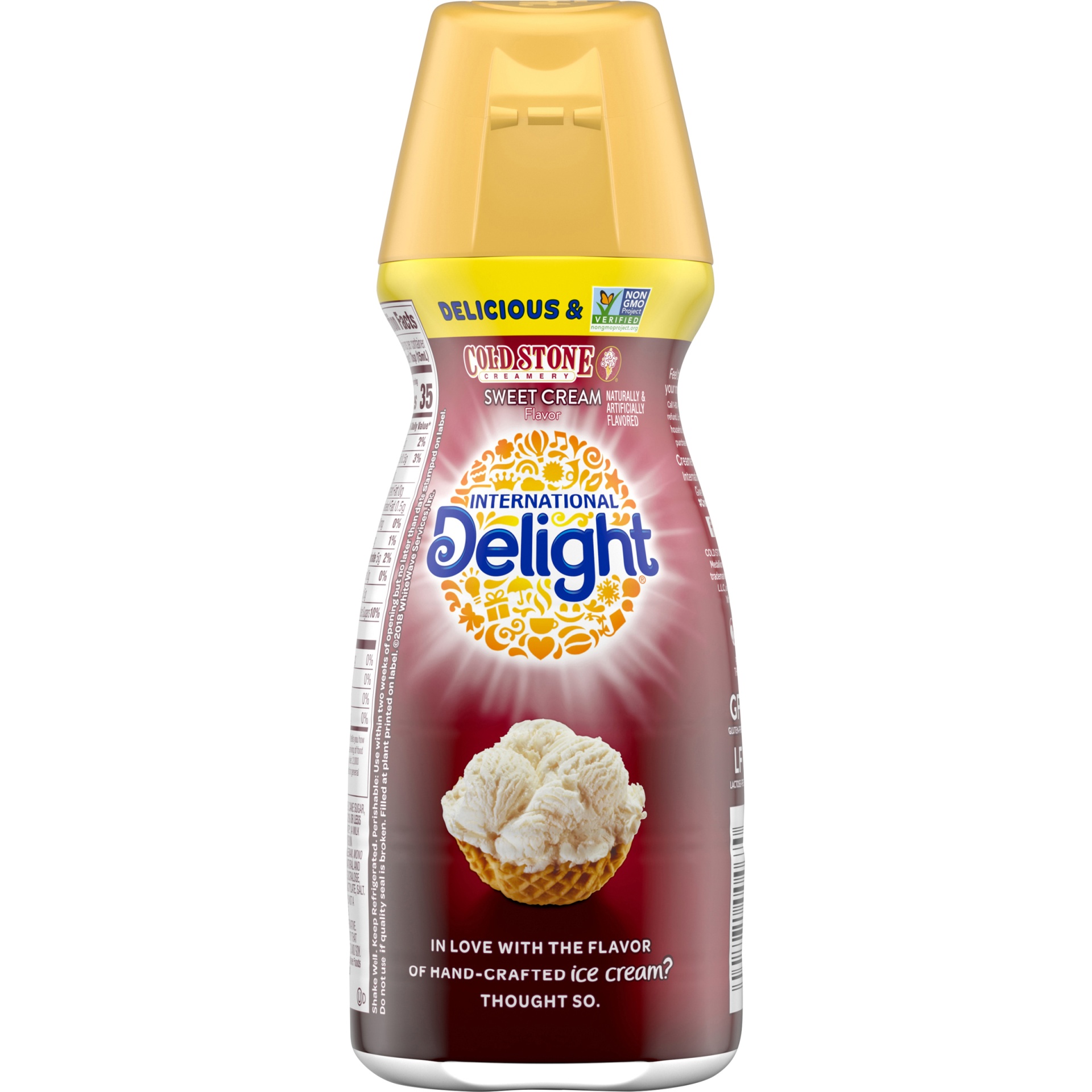 International Delight Cold Stone Creamery Sweet Cream Flavor Gourmet Coffee Creamer 16 Fl Oz Shipt