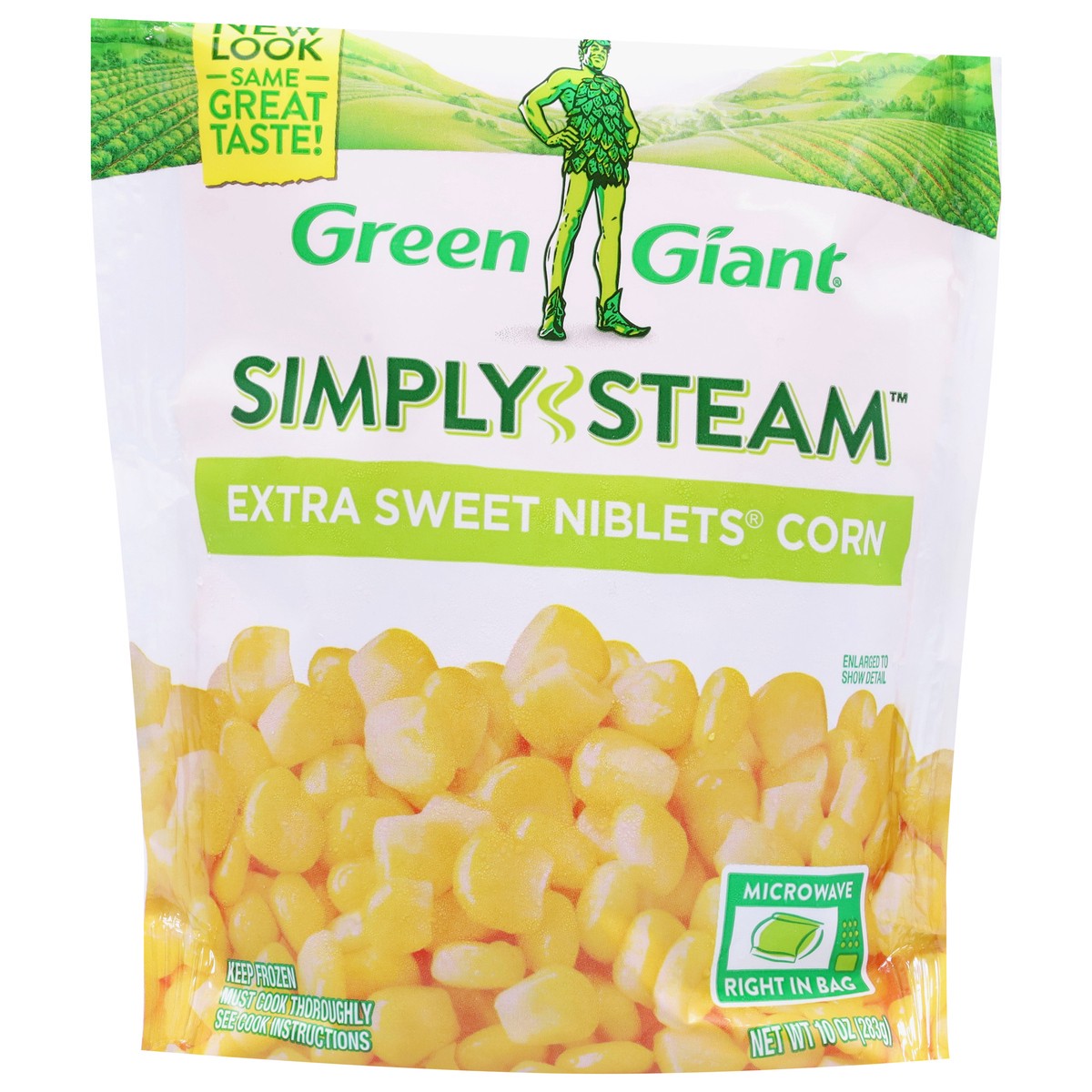 slide 13 of 13, Green Giant Simply Steam Extra Sweet Niblets Corn 10 oz, 12 oz