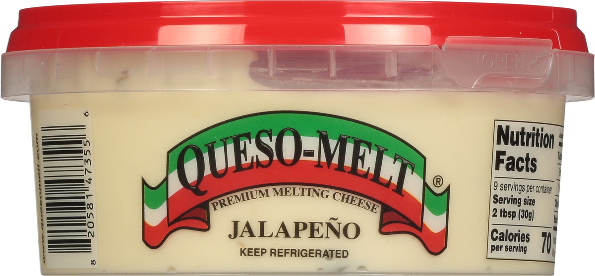 slide 6 of 9, Queso-Melt Jalapeno Queso Melt, 10 oz