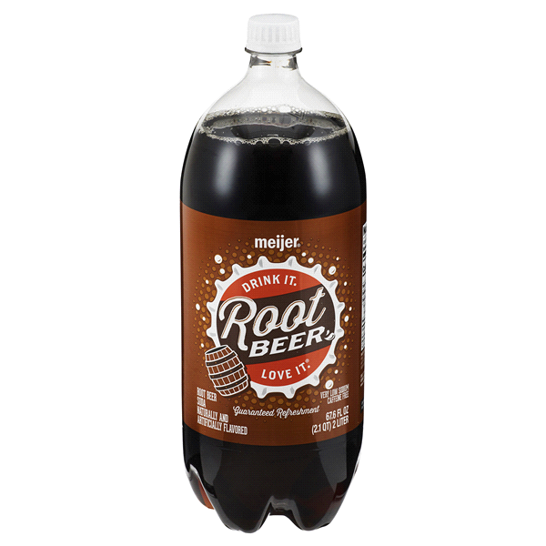 slide 1 of 2, Meijer Root Beer, 2 liter