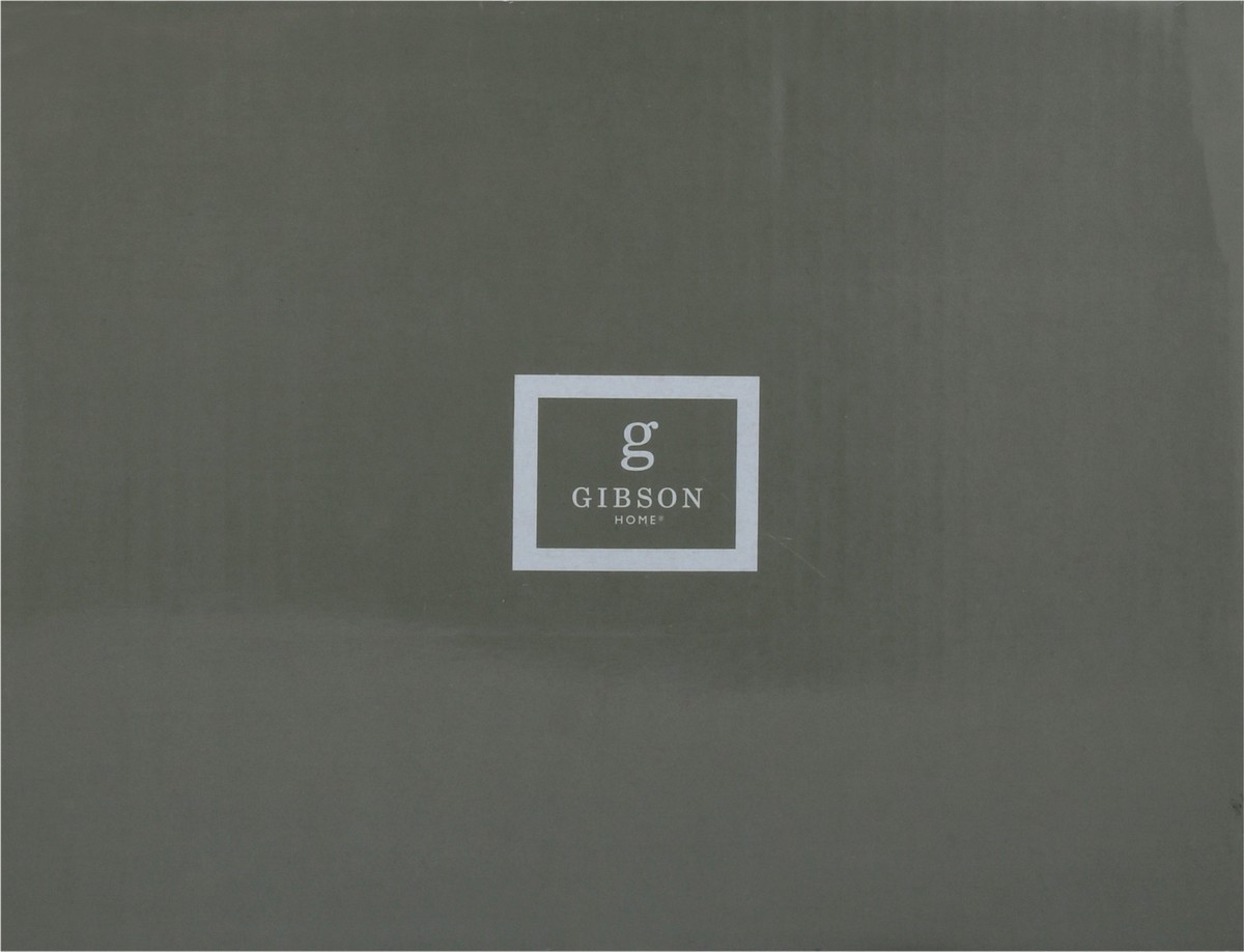 slide 3 of 9, Gibson Home Plaza Cafe Stoneware Dinnerware Set 12 pc, 1 ct