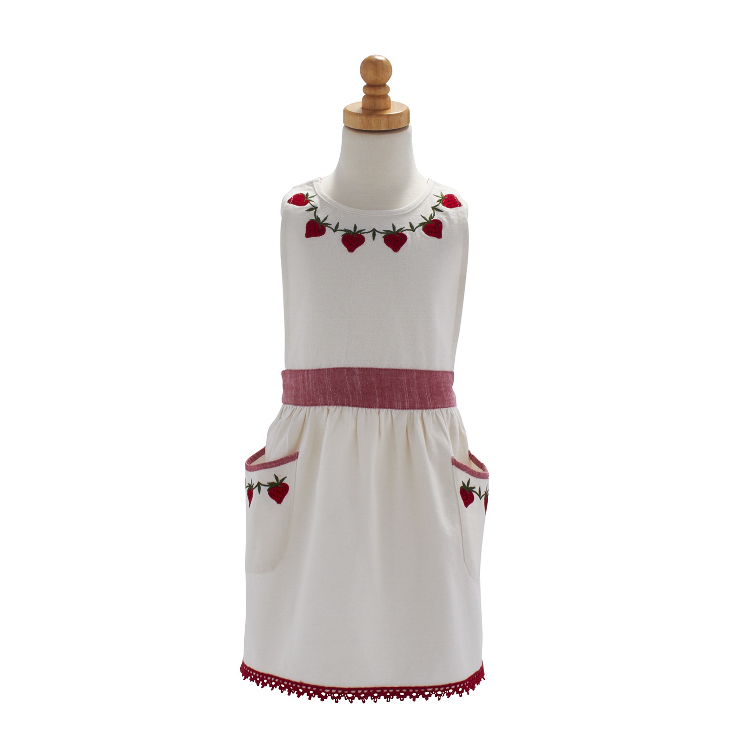 slide 1 of 1, Sur La Table Strawberry Apron, Child, Child, 1 ct