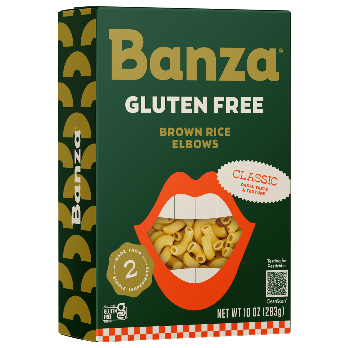 slide 1 of 1, Banza Gluten Free Brown Rice Elbows, 10 oz