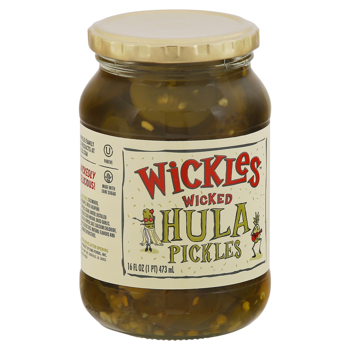 slide 2 of 9, Wickles Wicked Hula Pickles 16 oz., 16 oz