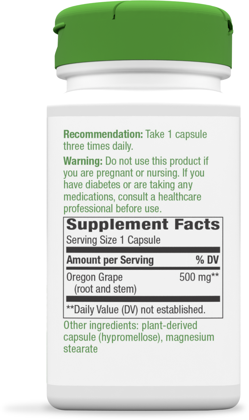 slide 2 of 5, Nature's Way Oregon Grape, 90 ct