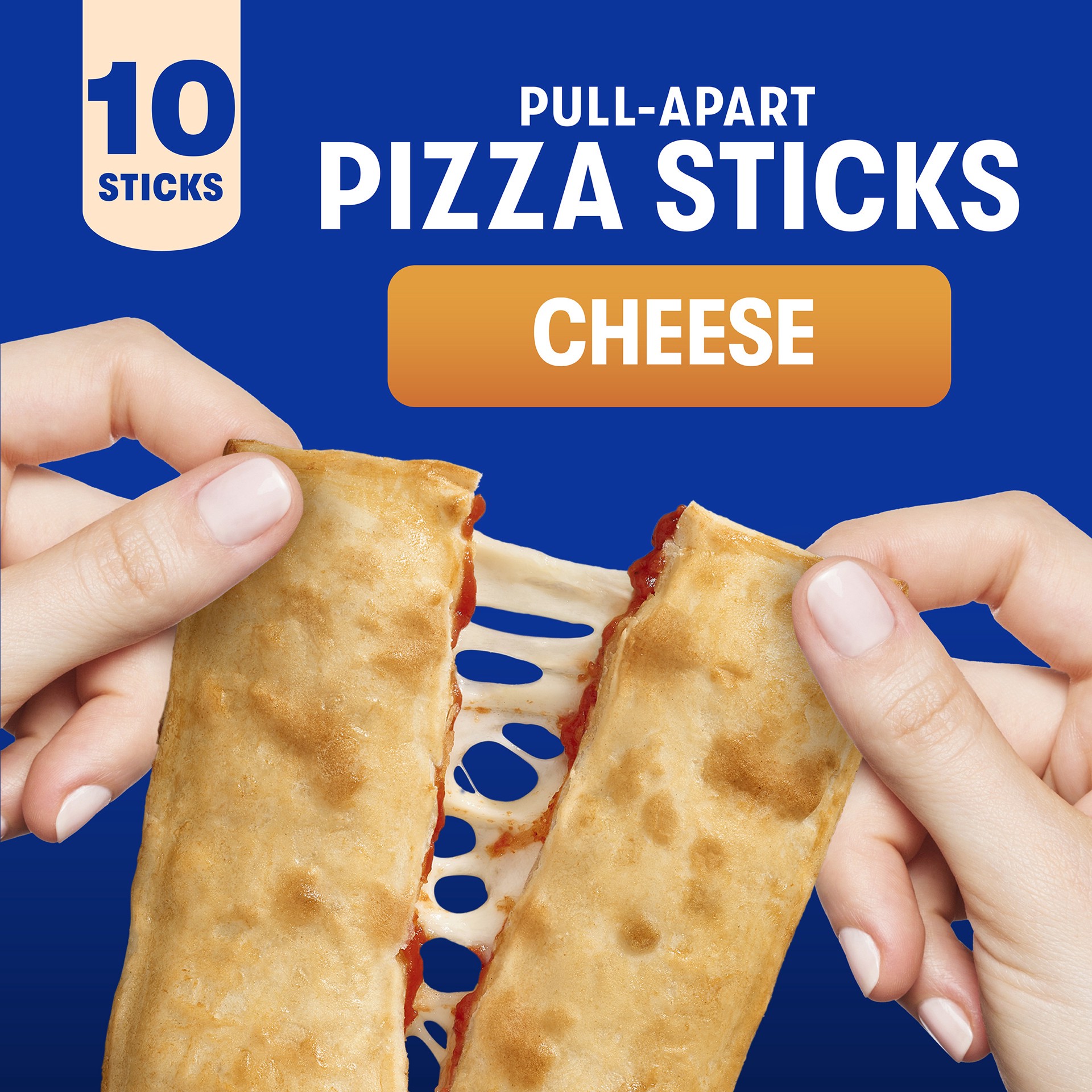 slide 7 of 7, Jack's Jack’s Pull-Apart Cheese Pizza Sticks, Pack of 10, 10 ct