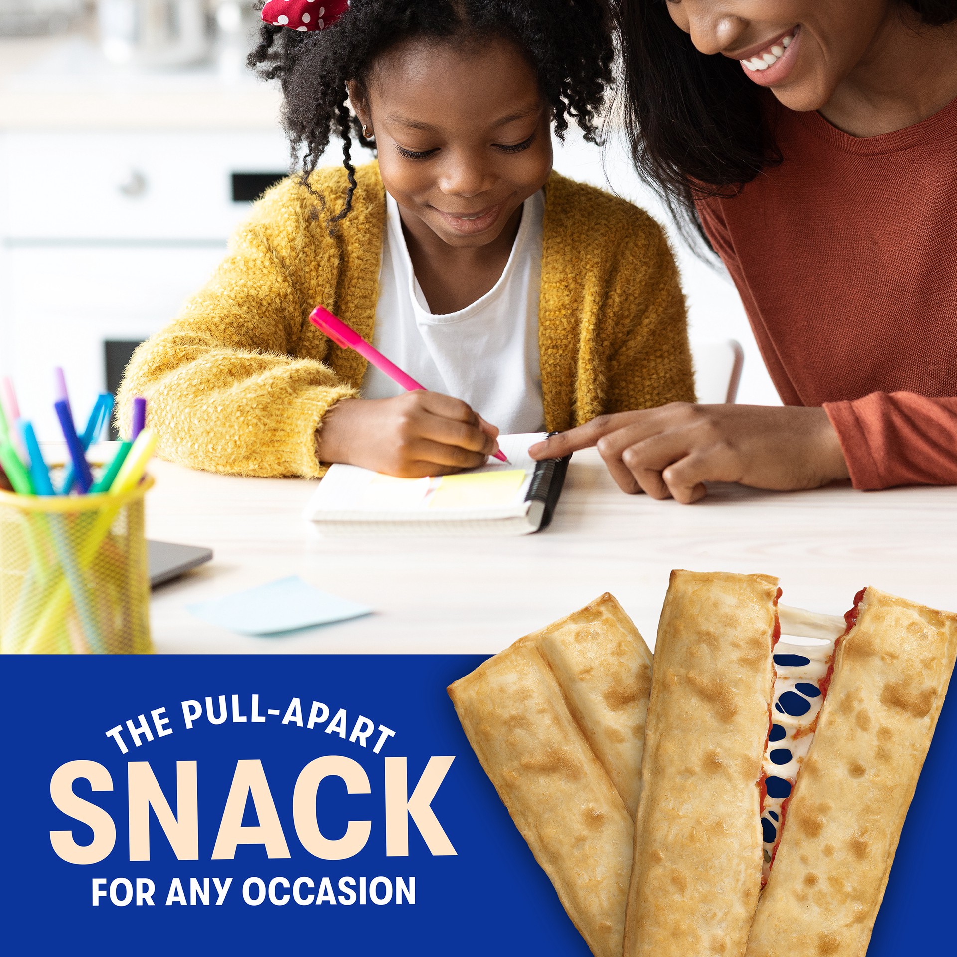 slide 5 of 7, Jack's Jack''s Pull-Apart Pepperoni Pizza Sticks, Pepperoni made with pork, chicken and beef. Pack of 10, 20 oz