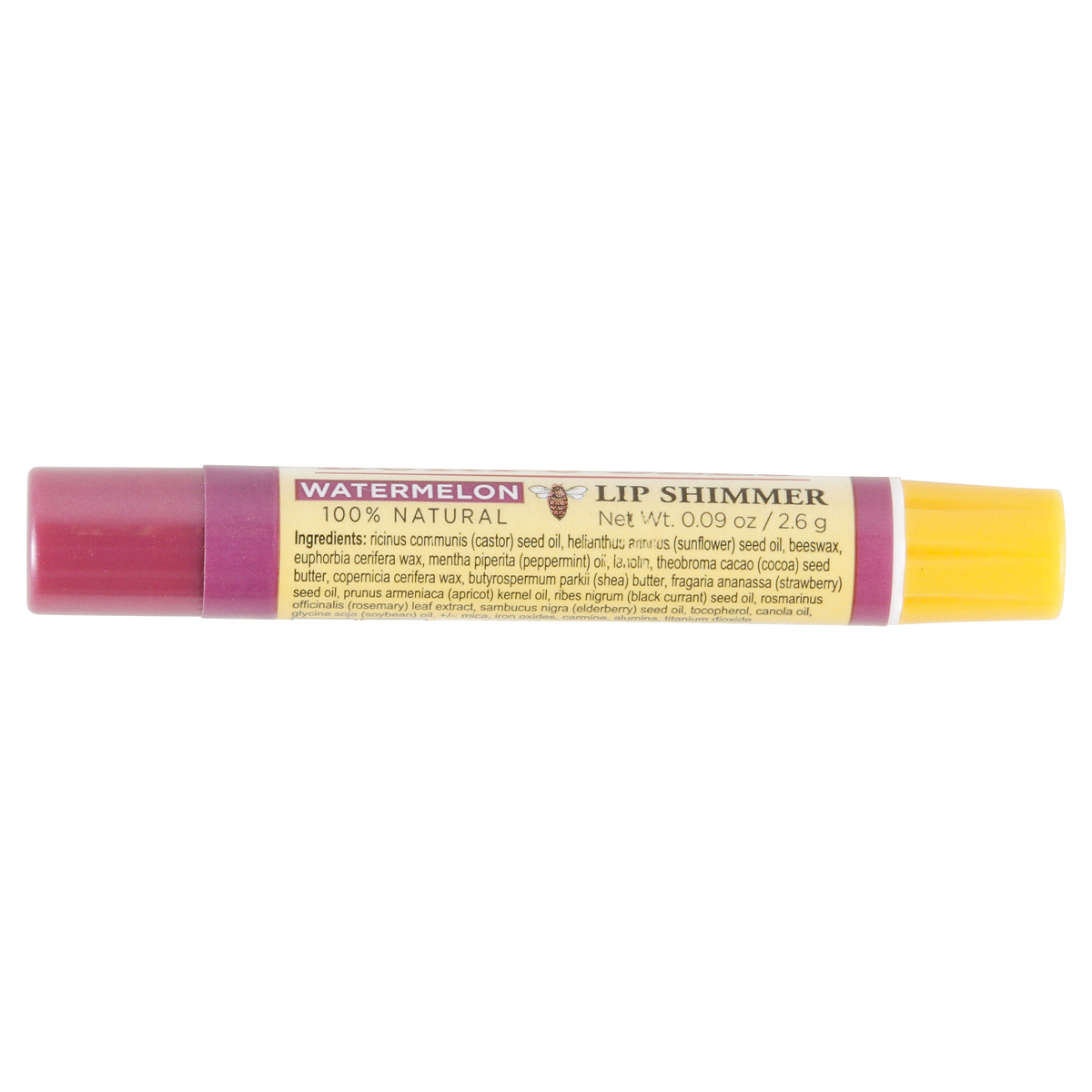 slide 17 of 23, Burt's Bees Watermelon Lip Shimmer with Peppermint Oil 0.09 oz, 0.09 oz