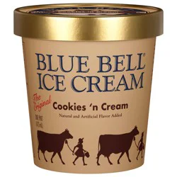 BLUE BELL COOKIES 'N CREAM