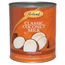 slide 1 of 1, Roland Coconut Milk, Classic, 3 qt