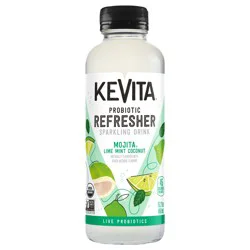 Kevita Mojita Sparkling Probiotic Drink Lime Mint Coconut 15.2 Fl Oz