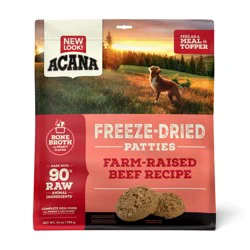 ACANA Freeze-Dried Food Patties Farm-Raised Beef Recipe 14 oz