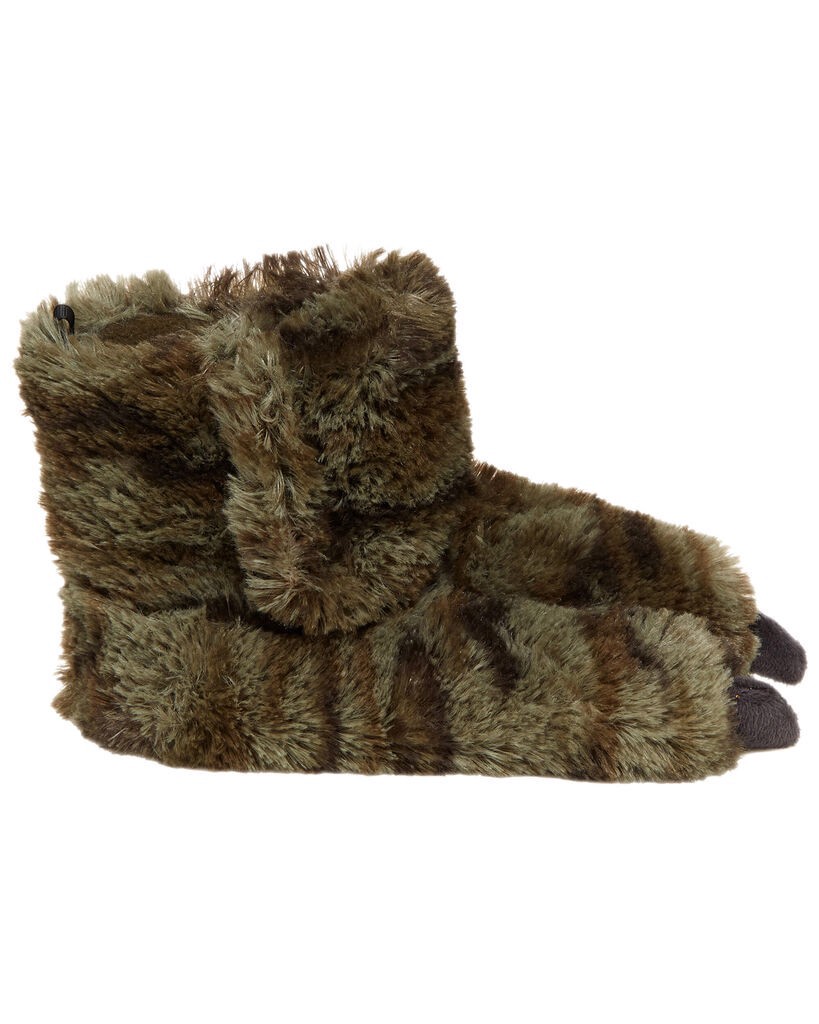 slide 5 of 5, Carter's Dinosaur Slippers Camo S, 1 ct