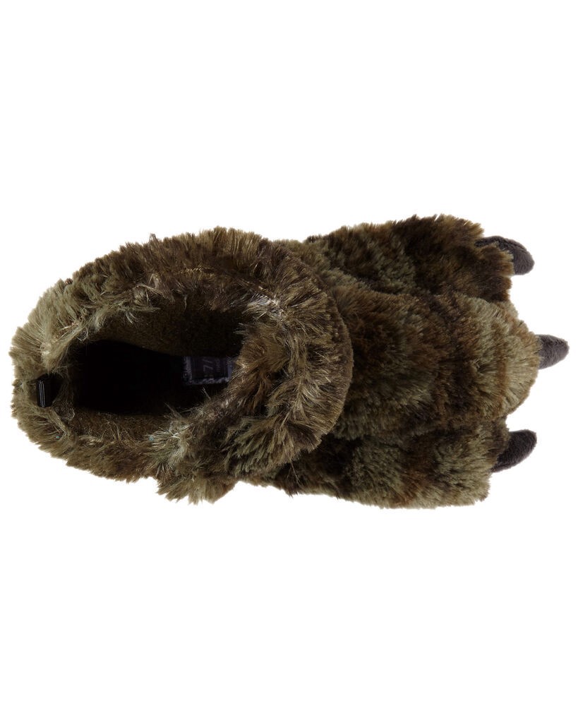slide 4 of 5, Carter's Dinosaur Slippers Camo S, 1 ct