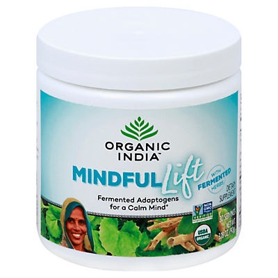 slide 1 of 1, Organic India Mindful Lift Powder, 3.18 oz