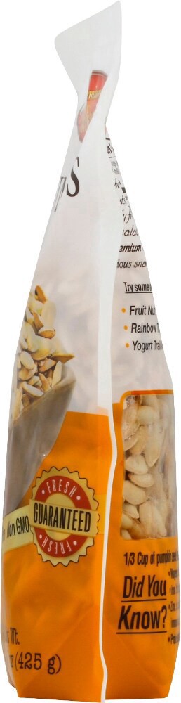 slide 2 of 3, Premium Orchard Roasted Sea Salt Pumpkin Seeds, 15 oz