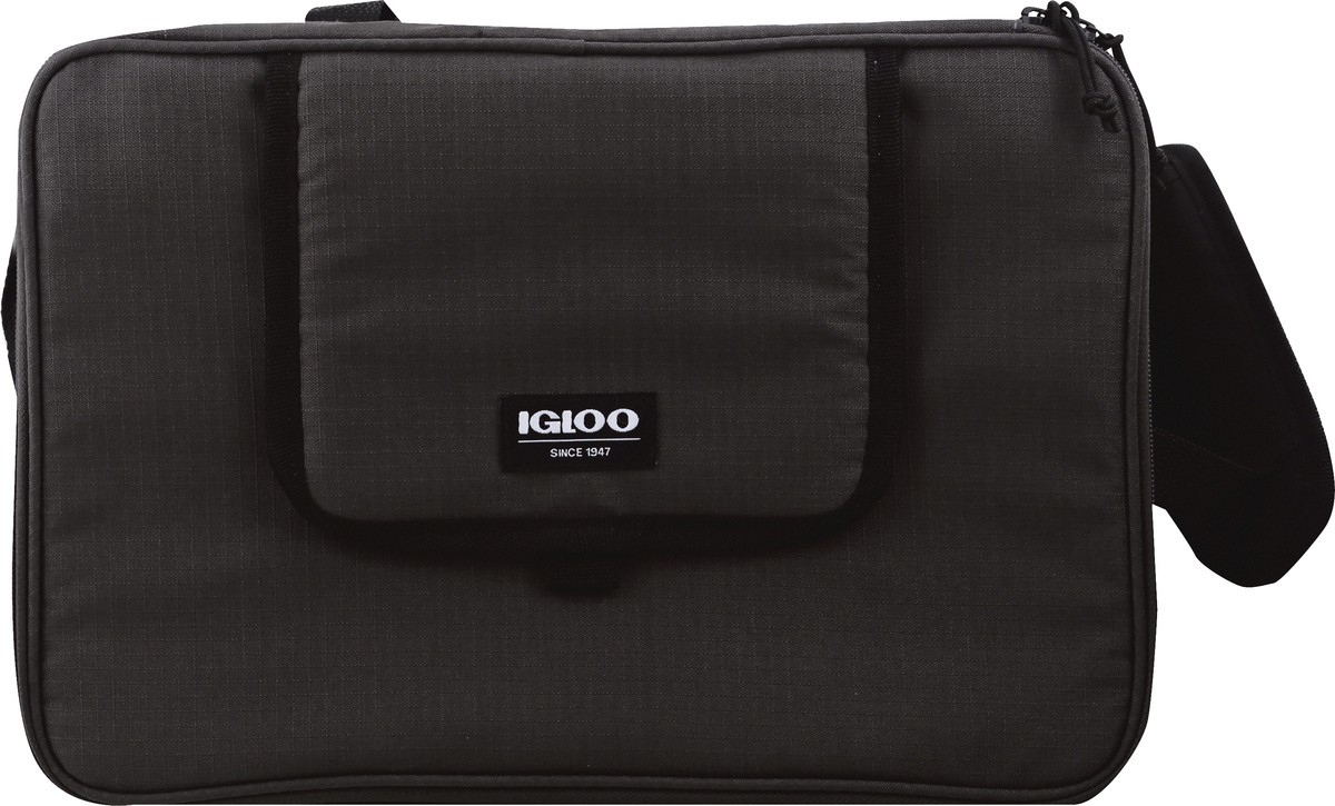 slide 4 of 8, Igloo Sport Cooler, Gray/Black, Collapse/Cool, 1 ct