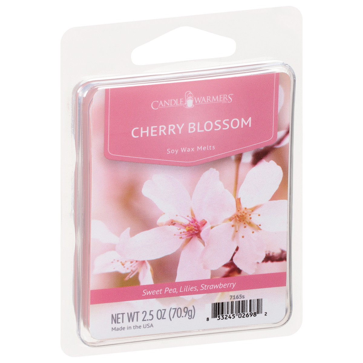 slide 4 of 9, Candle Warmers Cherry Blossom Sweet Pea/Lilies/Strawberry Soy Wax Melts 2.5 oz, 2.5 oz
