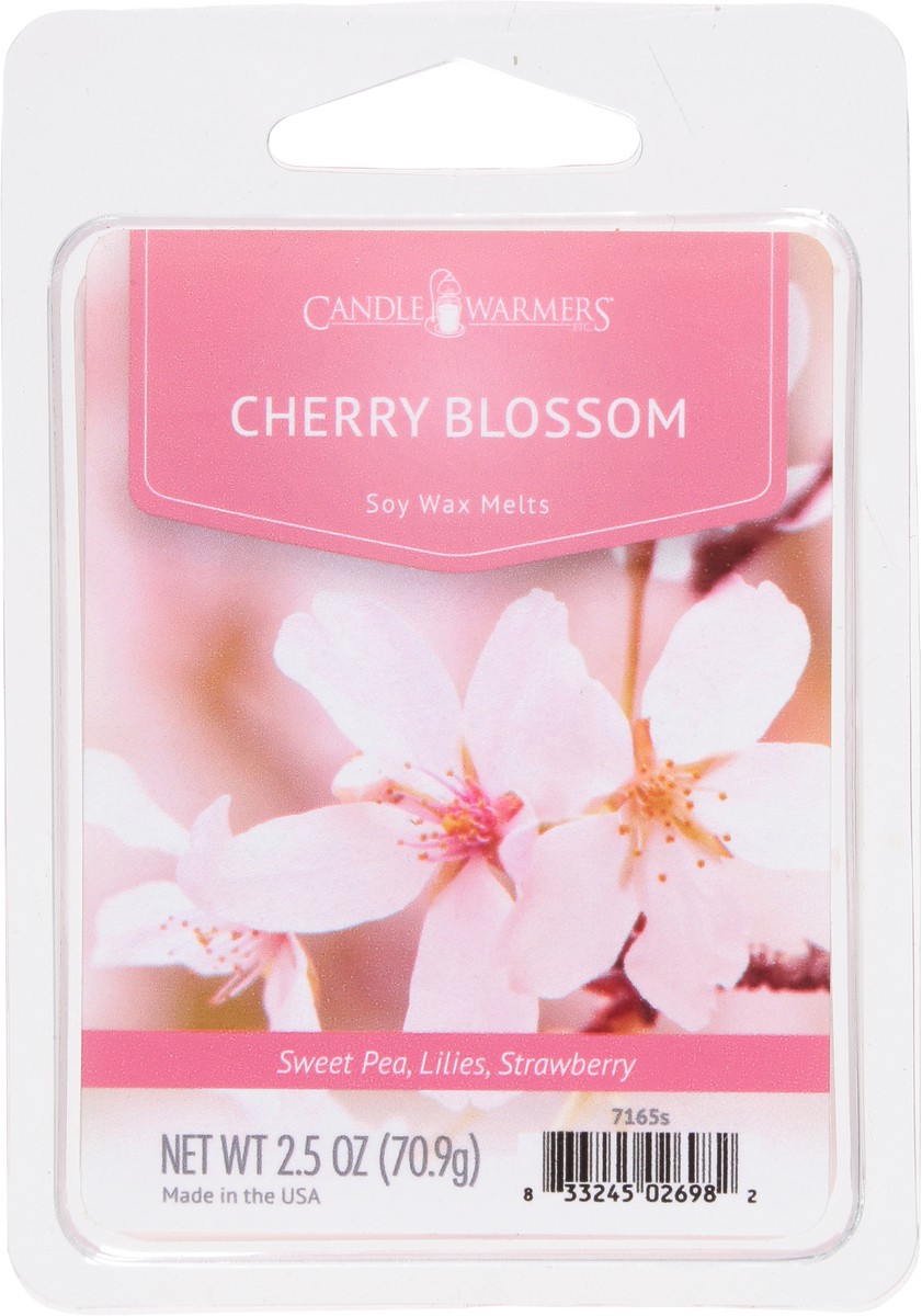 slide 9 of 9, Candle Warmers Cherry Blossom Sweet Pea/Lilies/Strawberry Soy Wax Melts 2.5 oz, 2.5 oz