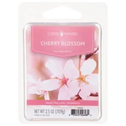Candle Warmers Cherry Blossom Sweet Pea/Lilies/Strawberry Soy Wax Melts 2.5 oz