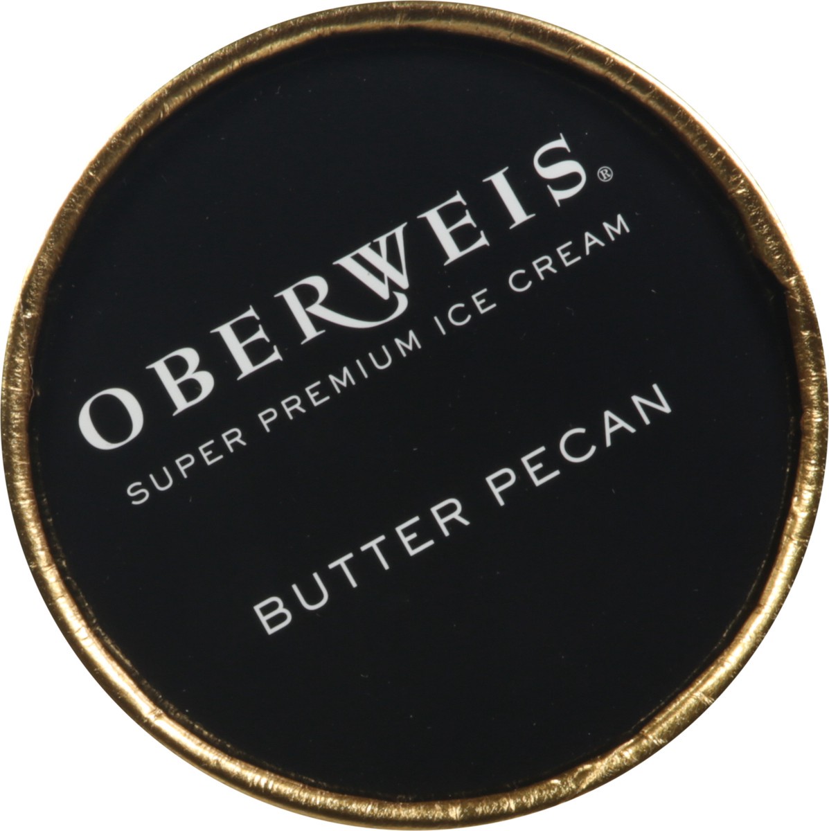 slide 2 of 13, Oberweis Super Premium Butter Pecan Ice Cream 1 pt, 1 pint