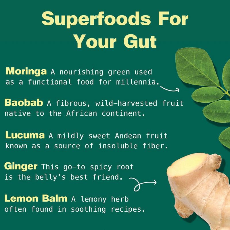 slide 2 of 7, Kuli Kuli Organic Gut Bliss Powder, 6 oz