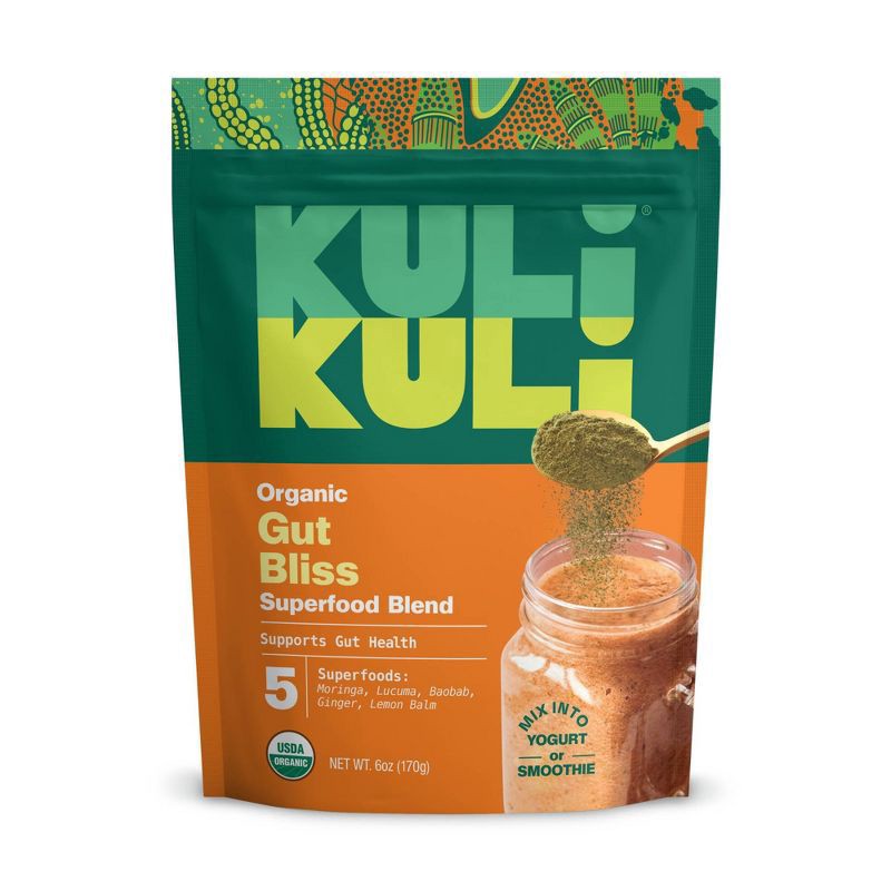slide 1 of 7, Kuli Kuli Organic Gut Bliss Powder, 6 oz