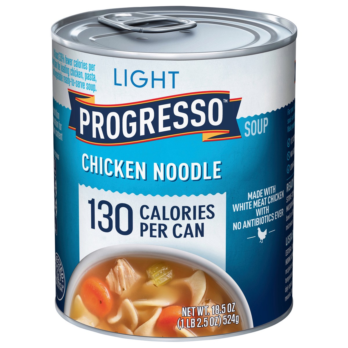 slide 2 of 9, Progresso Light, Chicken Noodle Soup, 18.5 oz., 18.5 oz